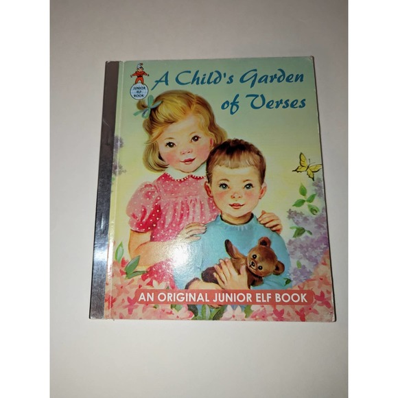 Vintage 1995 A Child's Garden of Versus An Original Junior Elf Book HC - Picture 2 of 7
